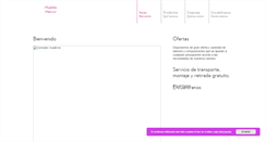Desktop Screenshot of mueblesmencor.com