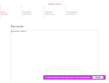 Tablet Screenshot of mueblesmencor.com